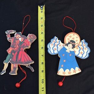 Colorful Wooden Christmas Ornaments